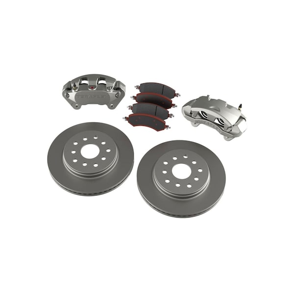 Teraflex BIG BRAKE KIT JK FRONT COMPLETE, BIG CALIPERS, PLAIN ROTORS 13.3IN 4303400 - main